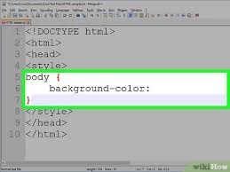 Css is used for designing web documents. 4 Ways To Set Background Color In Html Wikihow