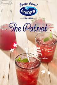 The Patriot Recipe Patriotic Cocktails Spring Celebration Summer Cocktails