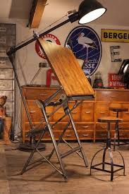 Renaud Jaylac Antiquites Brocante Toulouse Meuble Industriel Metier Study Table Designs Vintage Drafting Table Industrial Drafting Tables