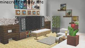 A Bright Living Room Minecraft Minecraft Room Decor Minecraft Interior Design Minecraft Bedroom
