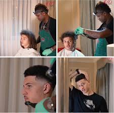 Ethan ampadu gets his hair cut off by hd cutz in london. Dream Team Ethan Ampadu Went For His First Ever Haircut And Turned Into Jadon Sancho Facebook
