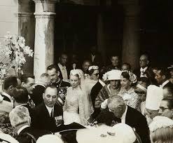 April 21 1956 Wedding Reception Of Princess Grace Of Monaco Prince Rainier Grace Kelly Wedding Dress Grace Kelly Wedding Grace Kelly