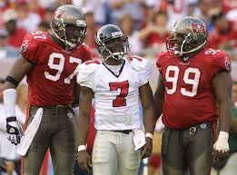 Simeon Rice Michael Vick And Warren Sapp 2002 Tampa Bay Bucs Tampa Bay Buccaneers Tampa Bay