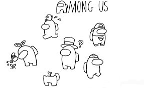 Coloringonly has been updating a great collection of 200 printable among us coloring sheets. Among Us Characters Coloring Page Free Printable Coloring Pages For Kids