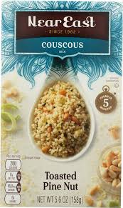 Simply add the ingredients to a saucepan, bring to a boil, add the couscous and remove from heat. Near East Couscous Mix Toasted Pine Nut 5 6 Oz Sale Express
