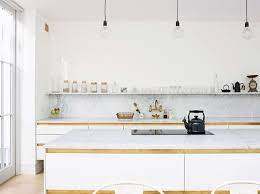 Use an open shelving unit. Kitchens Without Upper Cabinets Should You Go Without Apartment Therapy