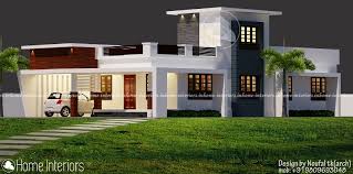 There's flooring, and there's being floored. 1400 Square Feet Single Floor Contemporary Home Design
