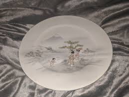 I have done a series in blue pottery art for wall plates. Unidentified Hand Painted China Plates Collectors Weekly