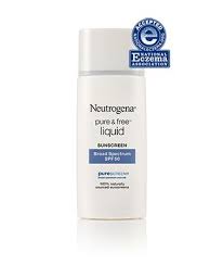 Sensitive Skin Oxybenzone Free Face Liquid Sunscreen Broad Spectrum Spf 50 Neutrogena Sunscreen For Sensitive Skin Broad Spectrum Sunscreen Pure Products