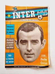 Inter Football Club April 4-1970 Mario Corso-Lido Vieri-Bobby Charlton