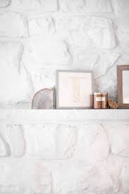 If you want heavier coverage, add more paint to your solution. How To Whitewash A Stone Fireplace Coffee With Summer