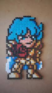 Afrodita De Piscis Saint Seiya Perler Beads Perler Beads Manualidades Saint Seiya