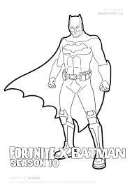 You can color his suit in black and gray and the logo on his chest would be a mix of black and yellow. Pin On Fortnite Coloring Pages