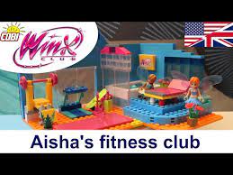 Cobi 25254 used - Winx Club - Aisha's fitness club - YouTube