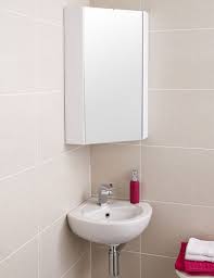 Target/furniture/bathroom corner cabinet white (268)‎. Nuie Premier Mayford High Gloss White 459mm Corner Mirror Cabinet