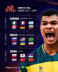 Bart Chinenyeze 🇫🇷 The middle blocker and Team France are getting ready  for the upcoming men's VNL where they will try to win the 👑 they won back  in 2022. ➡️ #VNL2024