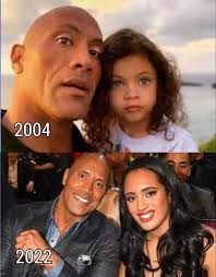 Dwayne Johnson And Daughter Ava Raine 2004/2022