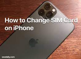 After you remove your sim card from the tray, notice the notch in one corner. How To Change Sim Card On Iphone Osxdaily