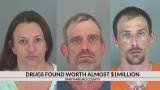 Deputies arrest 3 people during major drug bust in Spartanburg Co.