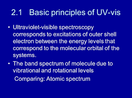Spectrophotometry is a technique that uses the absorbance of light by an analyte (the substance to be analyzed) at a certain wavelength to determine the analyte concentration. Chapter 2 Ultraviolet And Visible Absorption Spectroscopy Uv Vis Ppt Video Online Download