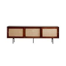 Shop wayfair for all the best wicker & rattan console tables. Camille Rattan Wicker Walnut Tv Console 1800 Tv Consoles Born In Colour Furniture Shop Singapore Scandinavian Modern Contemporary Industrial Retro Vintage Unique