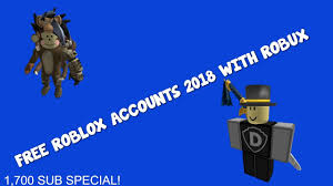 All offers are free and easy to do! Free Roblox Accounts 2019 With Robux Ended Youtube