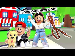 My Boyfriend I Bought Our First Dog Roblox Adopt Me Pets Update Youtube Roblox Pets Adoption
