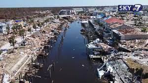 Hurricane michael made landfall near mexico beach, florida on october 10, 2018. Video Mexico Beach Before And After Hurricane Michael