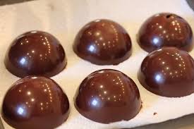 Chocolate Sphere America S Table Chocolate Desserts Fancy Praline Sauce Fancy Desserts