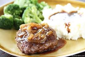 It's based on german frikadelle, and. Hamburger Steaks Southern Bite