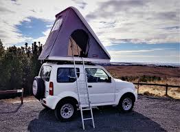 Suzuki Jimny Roof Tent Camping Iceland Suzuki Jimny Iceland Camping Roof Tent