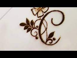 It's used to make cleansers, moisturizers, lotions, masks, and serums. Mehendi Beautiful Tattoo Henna Mehendi Design Alphabet C 6