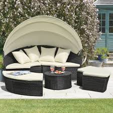 Maybe you would like to learn more about one of these? Rattan Daybed Table Garden Furniture Outdoor Patio Lounger Bed Sofa Canopy Set Ebay