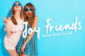 So enjoy and like ,dislike,comment,rage, and subscribe! Joy Friends Natural Handwritting Font In Fonts On Yellow Images Creative Store