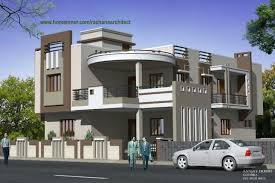 Curve With Nerve House Design By Rachana Architect Duplex House Design House Front Design House Design