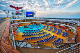 So, a lido deck on cruise ships is the floor of the ship that has the outdoor pool. Carnival Vista Lido Deck Brook Ward Photography