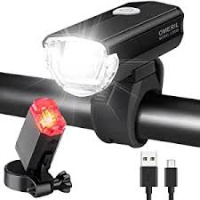 Omeril Led Fahrradlicht Set Fahrradbeleuchtung Stvzo Zugelassen Fahrradlampe Aluminium Usb Aufladbar Und Wasserdicht Fahrrad Licht Mit Vorne