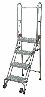 Maybe you would like to learn more about one of these? Cotterman 4 Step Folding Rolling Ladder Perforated Step Tread 70 In Overall Height 350 Lb Load Capacity 46c357 Sasa4a10e10c50p6 Grainger