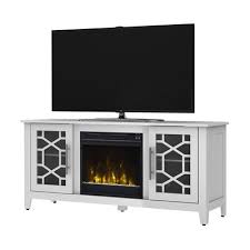 Birch Lane Tv Stand With Fireplace Three Posts Jennings Tv Stand For Tvs Up To 60 Fireplace Tv Stand White Tv Stands Tv Stand Set