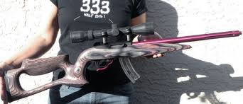 my ruger 10 22 yes it s purple