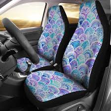Ancient Mermaid Shell Car Seat Covers Set Of 2 Fit Car Car Seats Car Seat Cover Sets