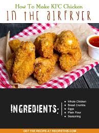 How To Make Kfc Chicken In The Air Fryer Mit Bildern Airfryer Rezepte Rezepte Rezeptideen