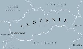 Slowakije kaart zwarte en witte gedetailleerde schets regio ' s van het land. De Politieke Kaart Van Slowakije Vector Illustratie Illustration Of Illustratie Republiek 87159888