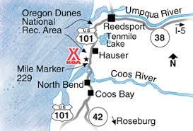 North Bend Oregon Map North Bend, Oregon Campground Map | Oregon Dunes Koa Holiday