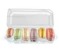 Hot Sale 6pcs Clamshell Clear Blister Macaron Packaging Box - Premium  Plastic, Crystal Clear, Ideal for Bakery Shop Wholesale