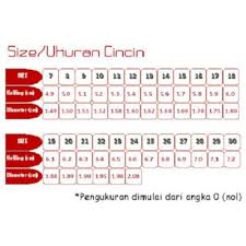 Semak carta penukaran saiz untuk menentukan saiz cincin anda. Cincin Tunangan Cincin Kawin Cincin Couple Perak Kk 13 Garansi Bisa Dijual Lagi Shopee Indonesia