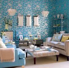 15 Interesting Combination Of Brown And Blue Living Rooms Home Design Lover