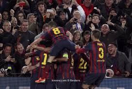 ملخص مباراة برشلونة ومانشستر سيتي (اياب دور ال16 دوري الابطال 2015