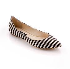 Black And White Striped Flats With Bows Cute Black N White Striped Flats Fashion Shoes Shoe Addict Me Too Shoes