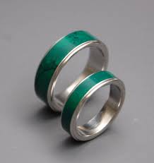 Titanium Wedding Ring Wedding Band Stone By Minterandrichterdes Titanium Wedding Ring Sets Wedding Ring Bands Titanium Rings